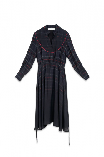 Платье SHIRTAPORTER DR3702 TARTAN BLU 