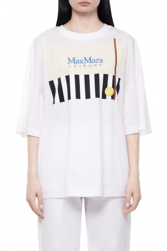 Футболка MaxMara 2416971018 021 SATRAPO
