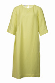 картинка Платье Jupe de Satin SAMOA Желтого цвета от салона Ли Фэйш