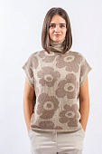 Пуловер ALESSIA SANTI 521SD53046 BEIGE-CORDA Италия 